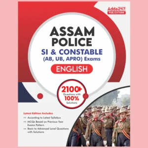 Assam Police Constable English Book (English Printed Edition) By Adda247