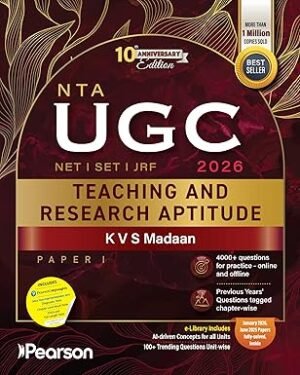 UGC NET Paper 1 Teaching and Research Aptitude Paperback – 9 February 2026