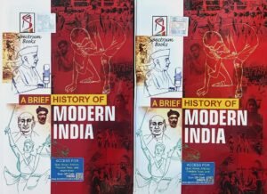Spectrum Books A Brief History of Modern India, Latest 2026 Edition, for UPSC and Competitive Exams
